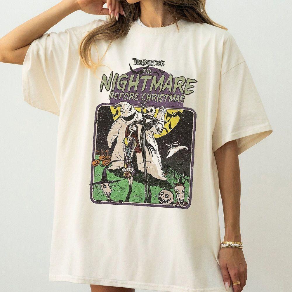 The Nightmare Before Christmas Tim Burtons Vuitino Shirt The Nightmare Before Christmas Tim Burtons Vuitino Shirt